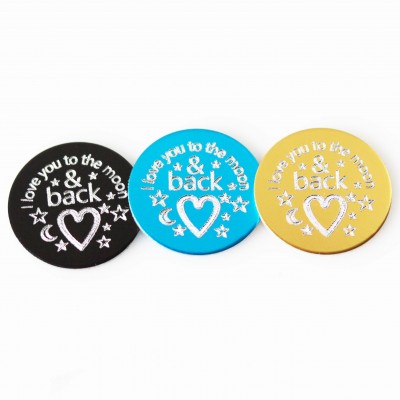 Engraved - I Love You to the Moon & Back Plate